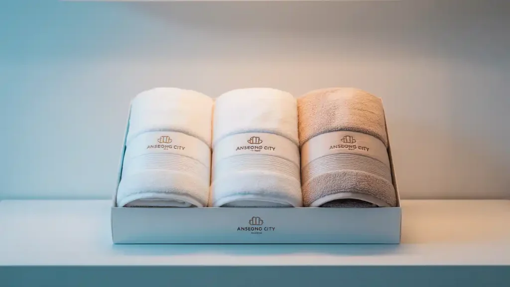 수건 답례품 세트