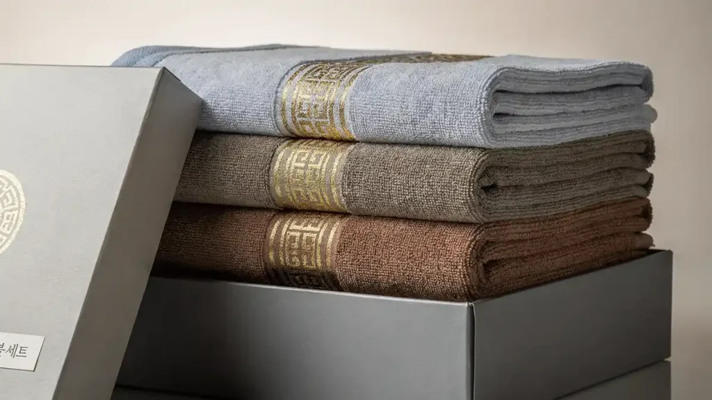 수건 답례품 칠순잔치