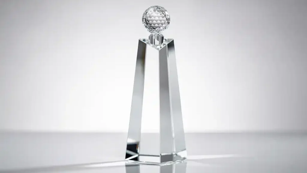 크리스탈 상패 제작 골프상패