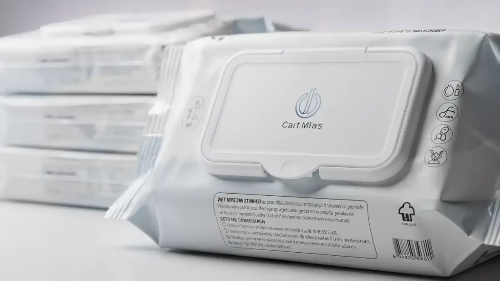 판촉물사이트 물티슈 스티커 인쇄