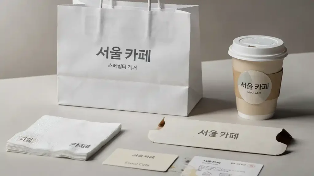 인쇄 판촉물 제작으로 SNS 바이럴 효과를 얻은 카페 성공 사례