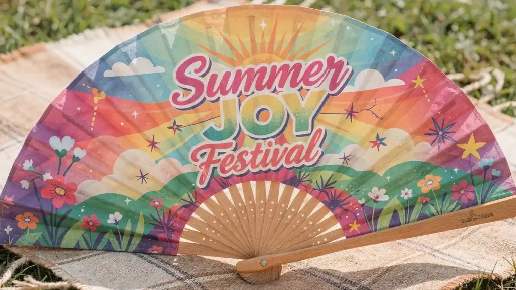 축제 판촉물 제작 인기 아이템 TOP 9 - 부채