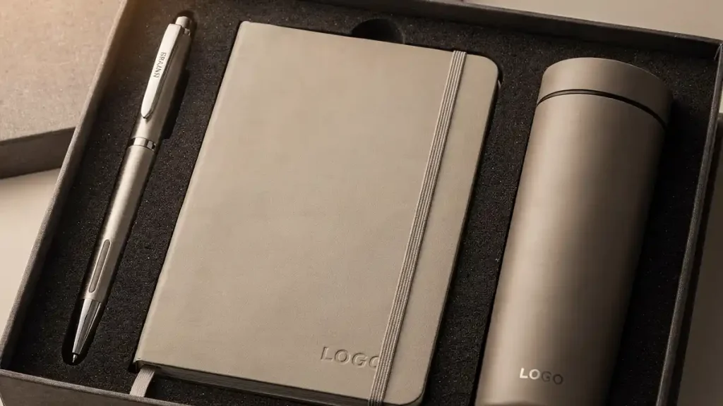 판촉넷의 기업용 다이어리 텀블러 웰컴 키트 제작 세트