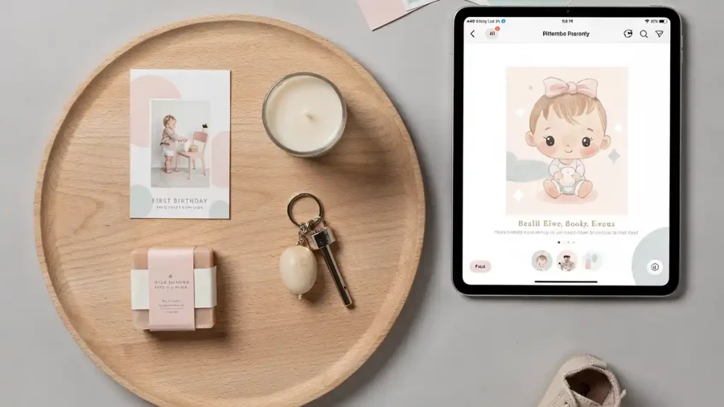 돌잔치 판촉물 제작 프로세스