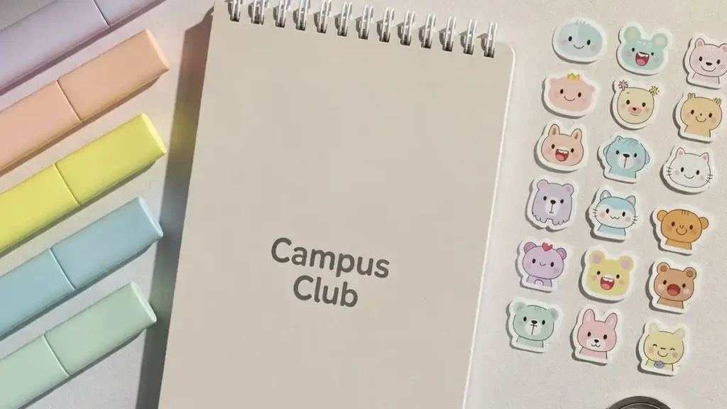 학생 판촉물 제작으로 감성적인 '다꾸' 용품과 필기구 세트