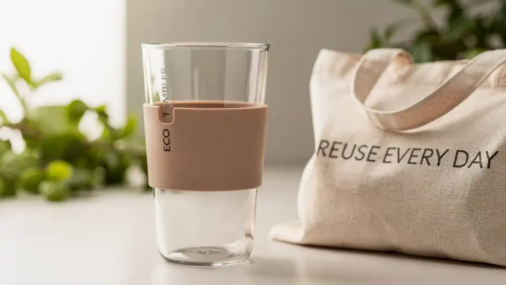 md추천 친환경적인 텀블러와 에코백 카페 판촉물 제작 