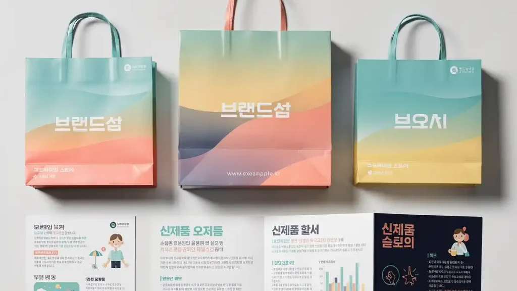 인기 인쇄 판촉물 제작 9종 컬렉션