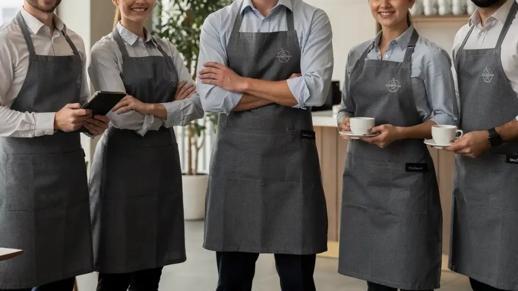 자수 판촉물 제작으로 전문성과 신뢰를 주는 성공 사례 현장.