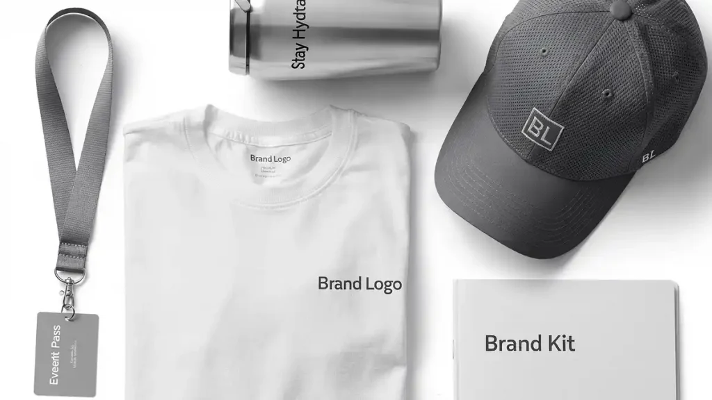 행사 현장에서 활용된 맞춤형 단체 판촉물 제작 아이템