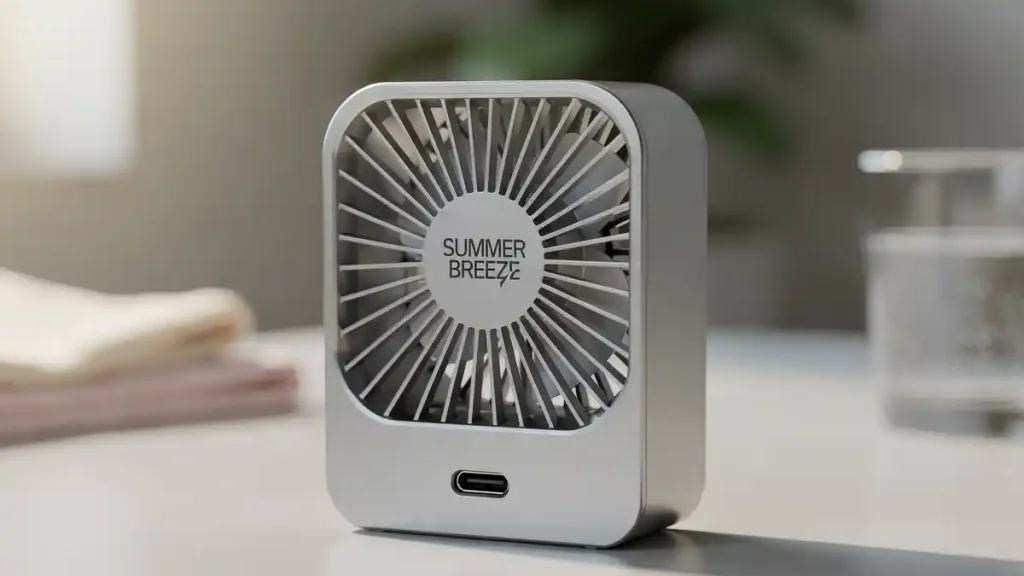 관공서 판촉물 제작 성공사례 미니선풍기